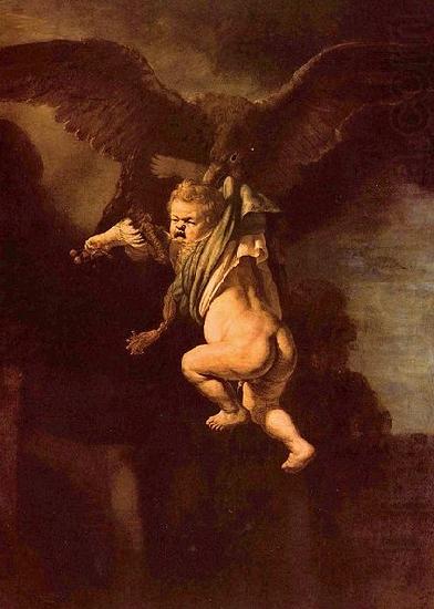 Ganymed in den Fangen des Adlers, Rembrandt Peale